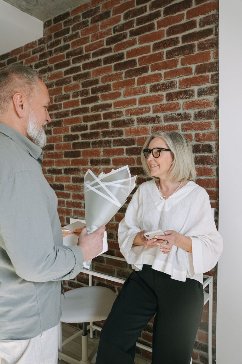 Sample anniversary photograph for the Minimal Moments template